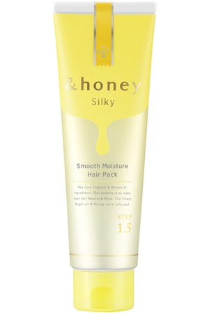 Honey Silky Smooth Moisture Hair Pack Japan For Rough Hair 130G