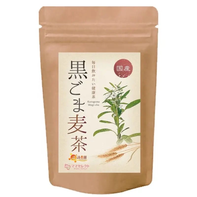 Honjien Tea Black Sesame Barley Tea Bag 5g x 50 Bags - Non - Caffeine Tea From Japan