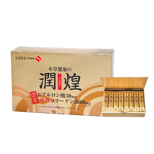Honzo Hyaluronic Acid & Hanamai Collagen 2g x 60 Sticks - Japanese Beauty Supplements