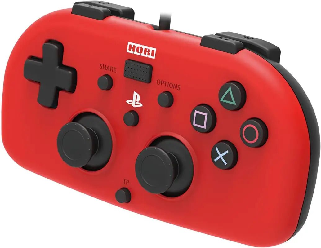 HORI Ps4 Playstation 4 Wired Controller Light Red