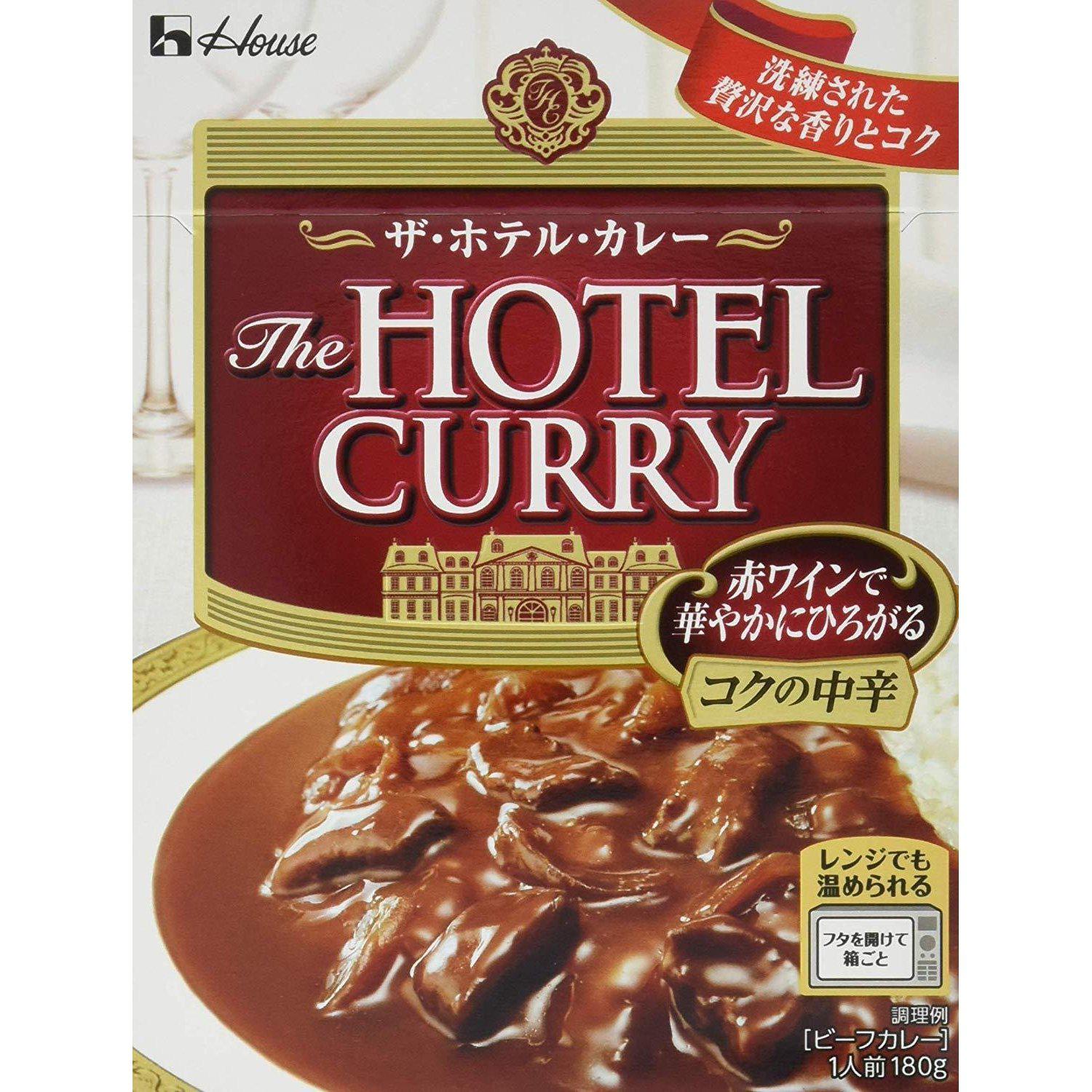 House The Hotel Curry Sauce Rich Type 180g x 3 Packs