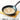 Close-up of Fujita Metal Iron Frying Pan 26cm, 26cm, featuring a craftsman finish for even heating