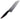 Sumikama Kasumi Titanium-Coated Santoku Knife 22018 Gray 180mm Blade, 1 Piece, Non-Stick Layer, ideal for chopping vegetables