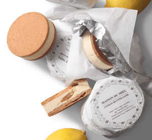 Maison Dumiel Butter Sand, 4 pieces, premium Japanese butter cookies with creamy filling, ideal for elegant snacking
