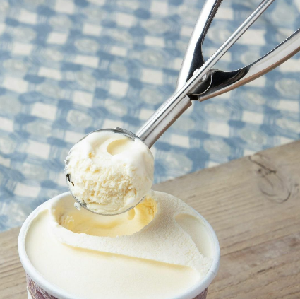 Yukiwa Ice Cream Cookie Scoop 80ml, stainless steel design perfect for daily kitchen use