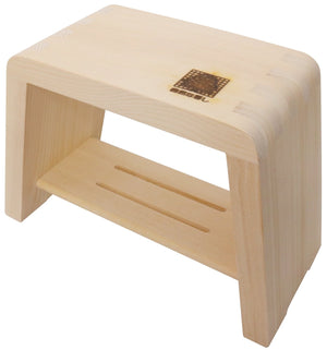 Ichihara Woodworks Mokkosho Bath Chair Yuyu School | Japan | 25X16X23Cm