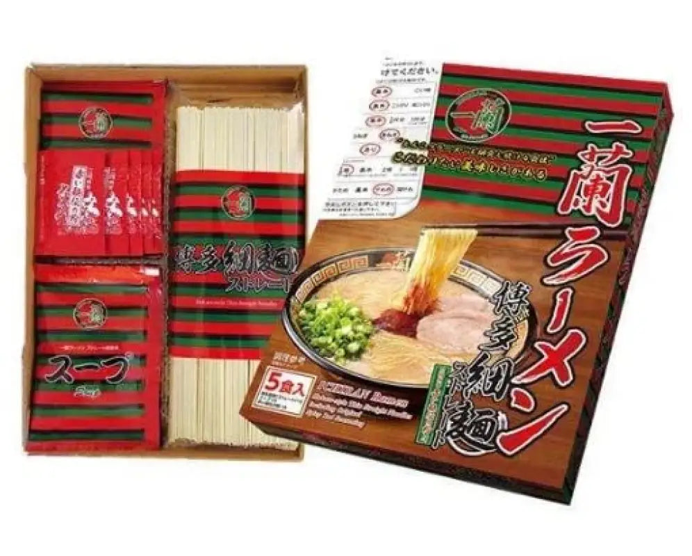 Ichiran Ramen Hakata Style Thin Straight Noodles 645g - Japanese Instant