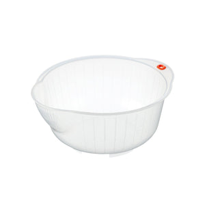 Inomata Japanese Rice Washing Bowl (Side and Bottom Drainage Holes) 23cm