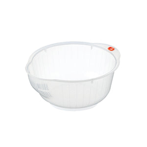 Inomata Japanese Rice Washing Bowl (Side Drainage Holes) 22cm