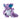 Close-up of Pokemon Bath Bomb Poison Type, 1 Piece, featuring Toxel figure for collectors