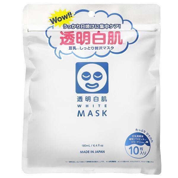 Ishizawa Toumei Shirohada Collagen Face Mask 10 Sheets