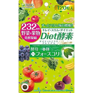 Ishokudogen 232 Diet Enzyme Premium 120 Tablets - Health