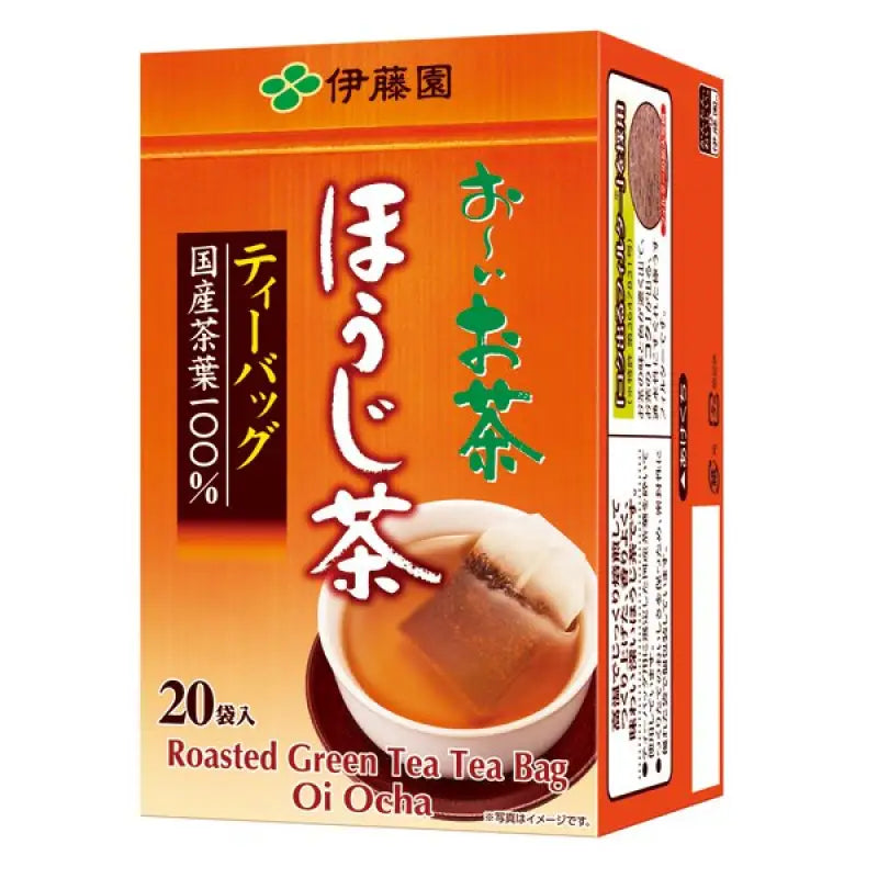 Ito En Oi Ocha Hojicha Tea Bag 2g x 20 Bags - Japanese Organic Food and Beverages