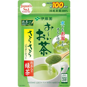 Ito En Oi Ocha Instant Green Tea With Matcha Powdered 80g - From Japan Food and Beverages