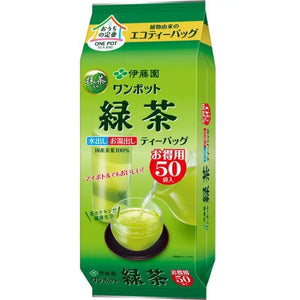 Ito En One - Pot Eco Tea Bag 3g x 50 Bags - Japanese Organic Tea - Tea Bag From Japan