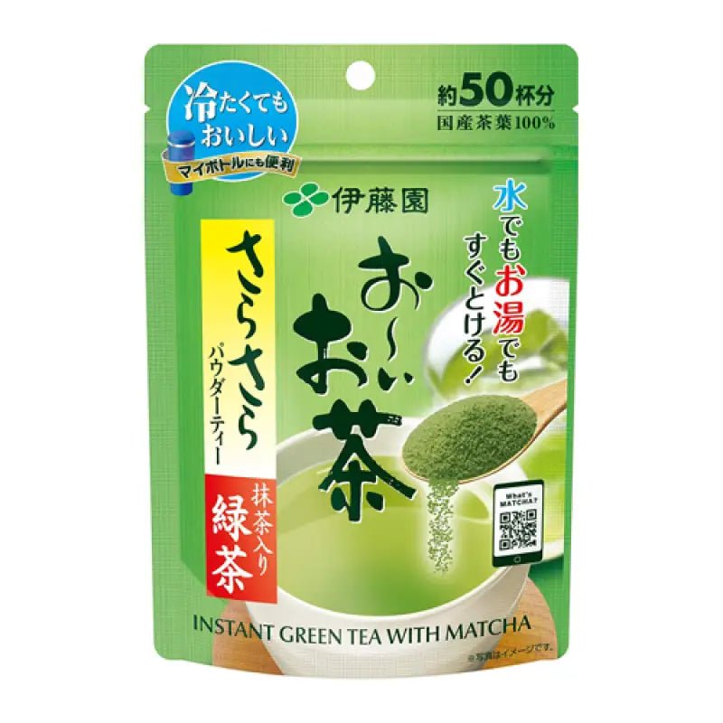 Itoen Oi Ocha Instant Green Tea With Matcha Powder 40g