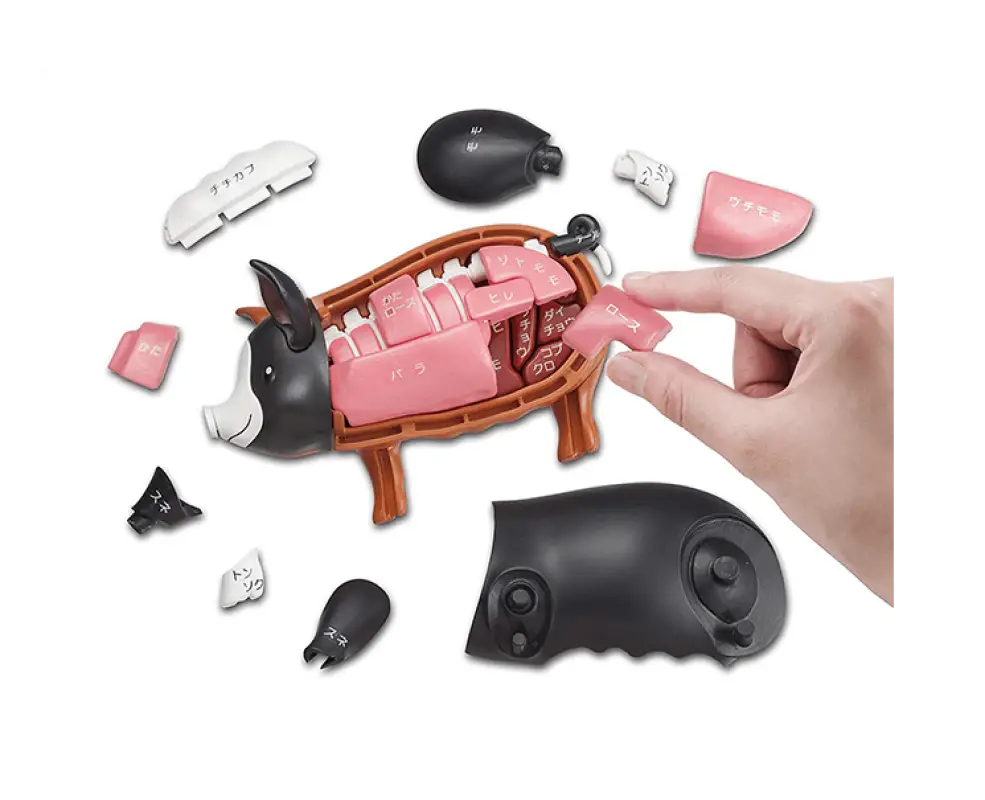 Ittougai Meat Puzzle: Pig - TOYS & GAMES
