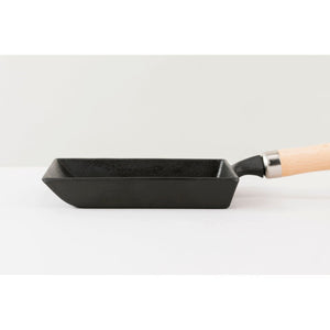 Iwachu Induction Nambu Cast Iron Tamagoyaki Pan 18cm