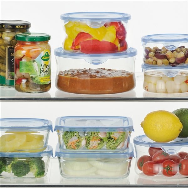 Iwaki Heat Resistant Glass Food Container Round 380ml