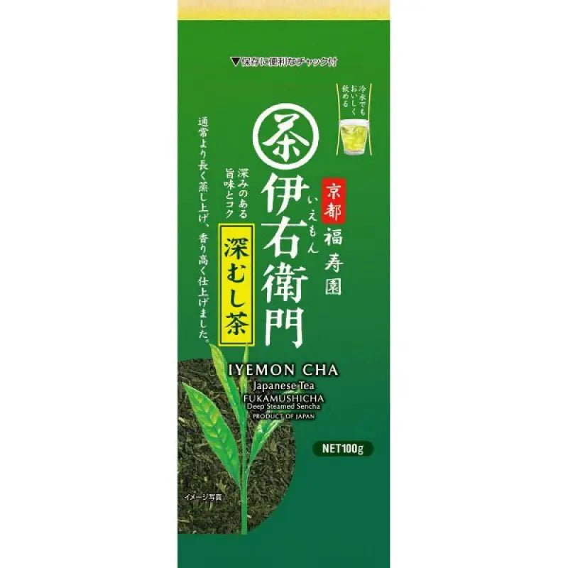 Iyemon Cha Fukamushicha Deep Steamed Sencha Japanese Tea 100g - Deep Steamed Tea