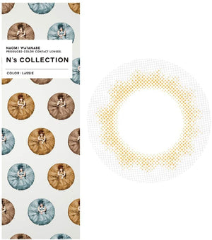 Japan N&#39;S Collection One Day Uv 10 Pieces Naomi Watanabe Produce Color Contacts [Lassie] - 3.75