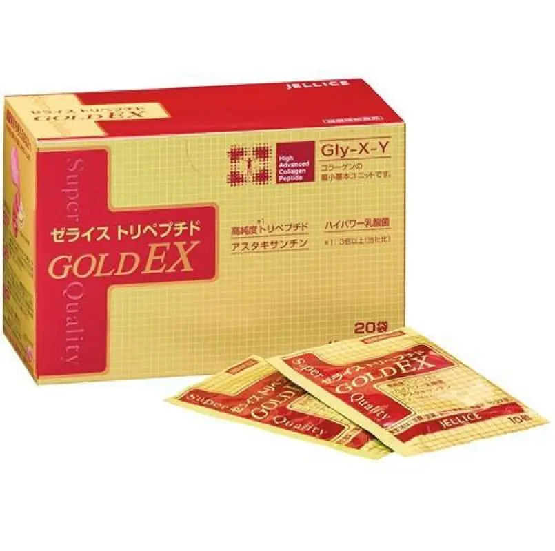 Jellice tripeptide GOLDEX 10 grains × 20 bags - Collagen