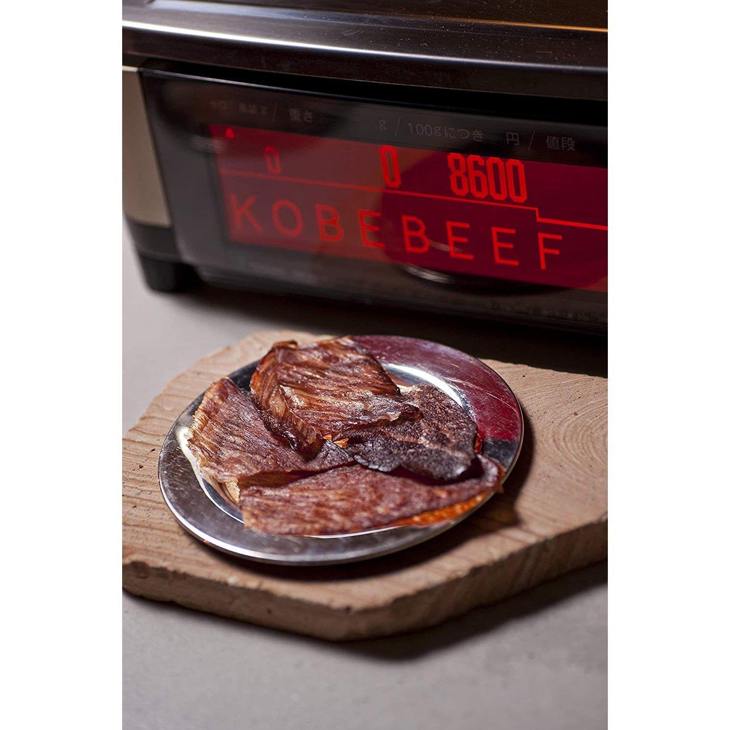 20g Nick Wagyu Beef Jerky with premium Kobe beef flavor, offering a refined snacking experience