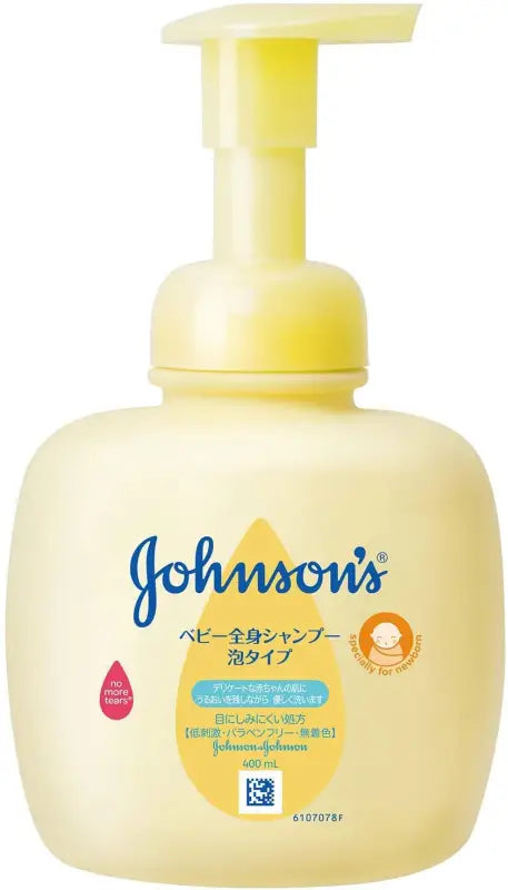 Johnson Baby Whole Body Shampoo Foam Type 400ml - Japanese