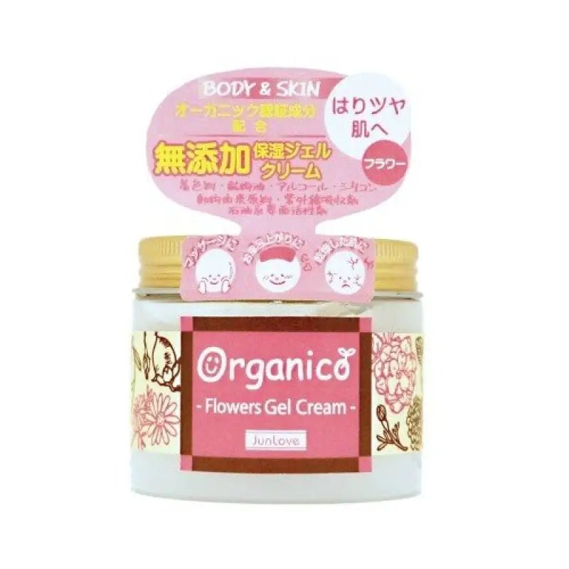 Jun Cosmetic Organico Flower Gel Cream Floral Scent 150g - Buy Facial Gel Cream In Japan