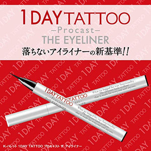 K - Palette 1Day Tattoo Eyeliner 01 Ice Black 0.5Ml