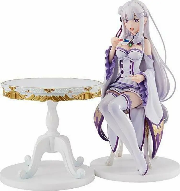 Kadokawa Emilia: Tea Party Ver. 1/7 Scale Figure