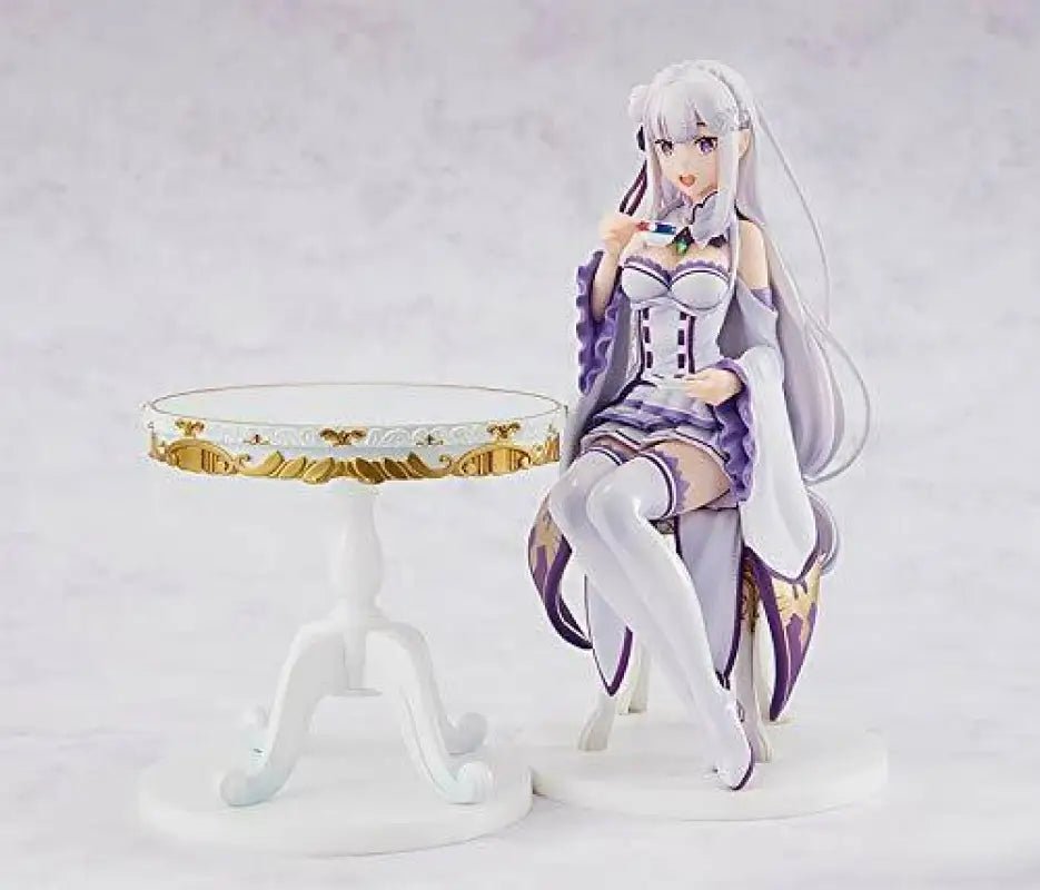 Kadokawa Emilia: Tea Party Ver. 1/7 Scale Figure