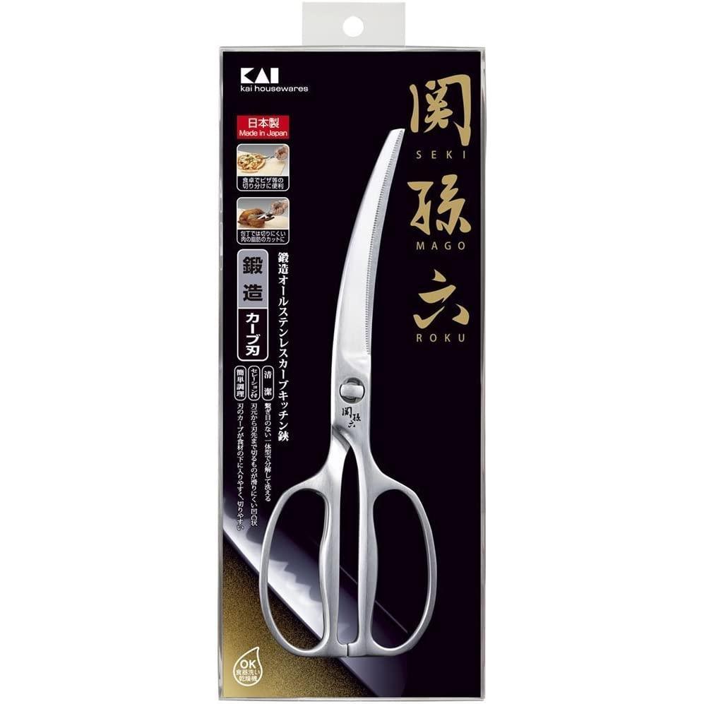 KAI Stainless Separable Curving Kitchen Shears DH3346