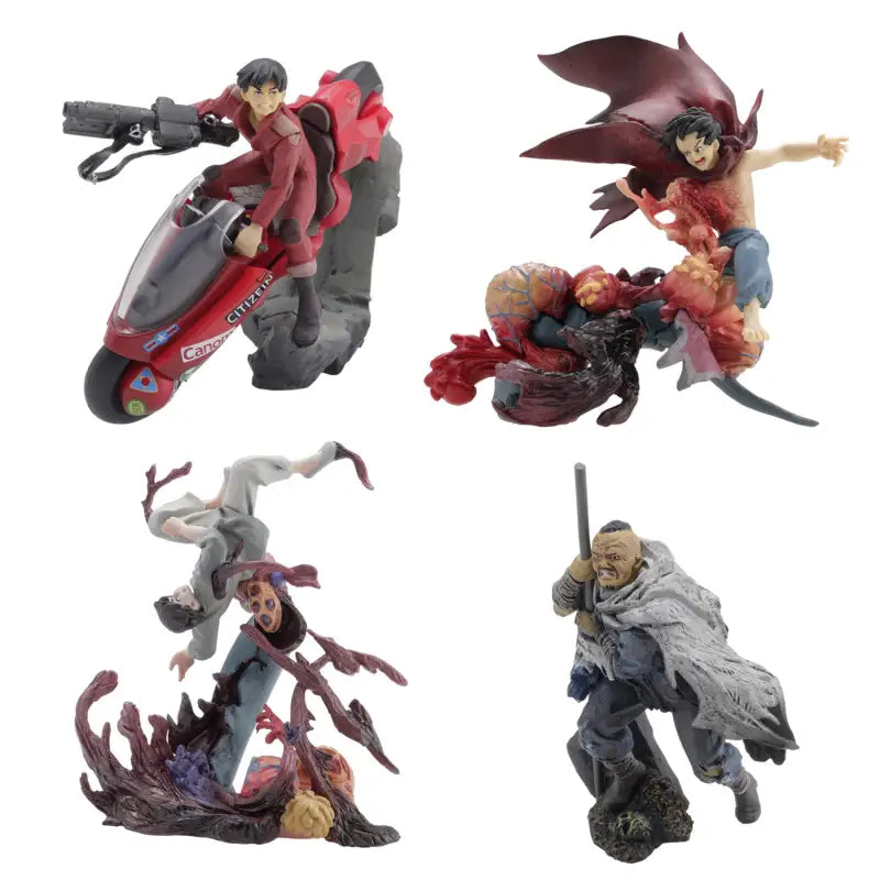 KAIYODO Miniq Akira Part 4 Decisive Battle 1 Box 6 Pcs