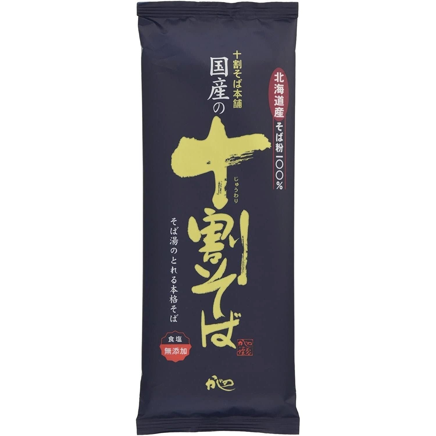 Kajino Juwari Soba Noodles Gluten - Free Japanese Buckwheat Noodles 200g