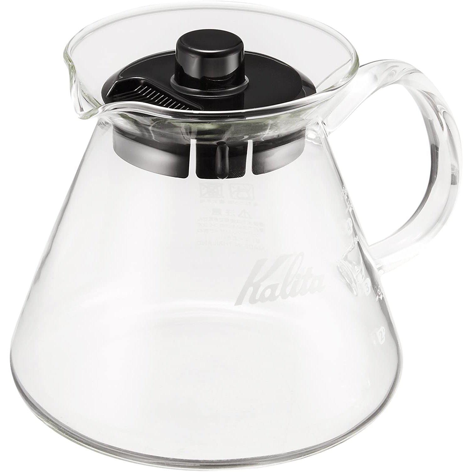 Kalita Glass Coffee Server G 500 (for 2~4 Servings)