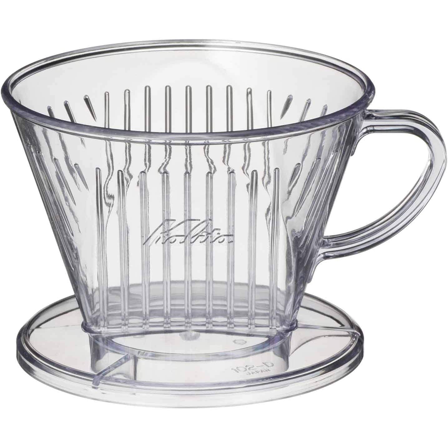 Kalita Plastic Coffee Dripper 102 Clear