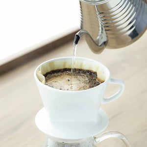 Kalita SSW Hand Drip Gooseneck Kettle (Stainless Steel Pour Over Coffee Pot) 1L