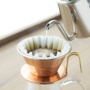 Kalita Wave 185 Coffee Dripper Copper WDC - 185