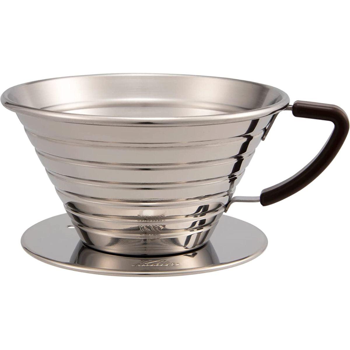 Kalita Wave 185 Coffee Dripper Stainless Steel 185S