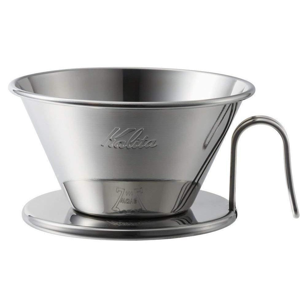 Kalita Wave 185 Coffee Dripper Stainless Steel WDS - 185