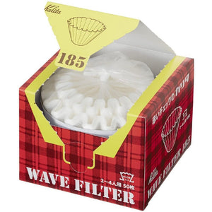 Kalita Wave 185 Coffee Filter Paper KWF - 185 50 ct.