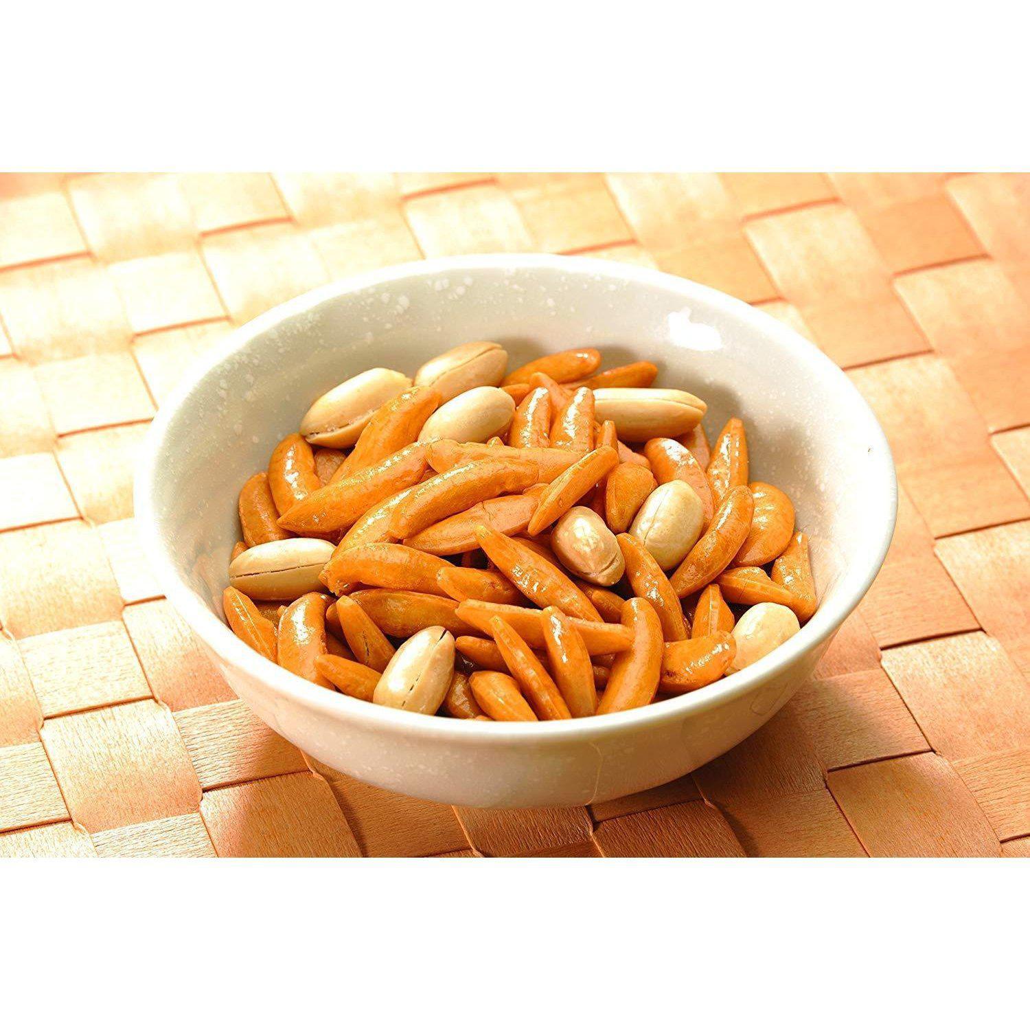 Kameda Kakinotane Snack Rice Crackers with Peanuts (Pack of 3)