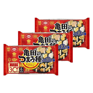 Kameda Tsumami Dane Senbei Cracker Assortment 120g (Pack of 3)