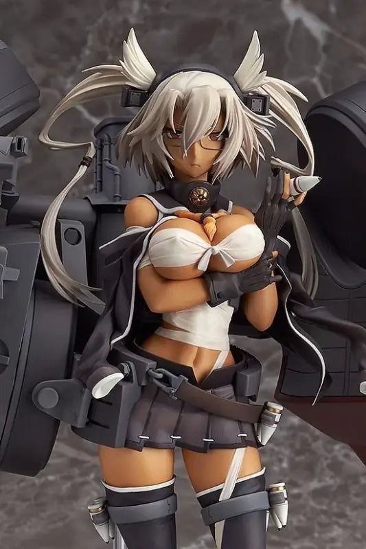 Kancolle Musashi Kai Heavy Armament Ver 1/8 Pvc Figure Good Smile Company Japan - Scale