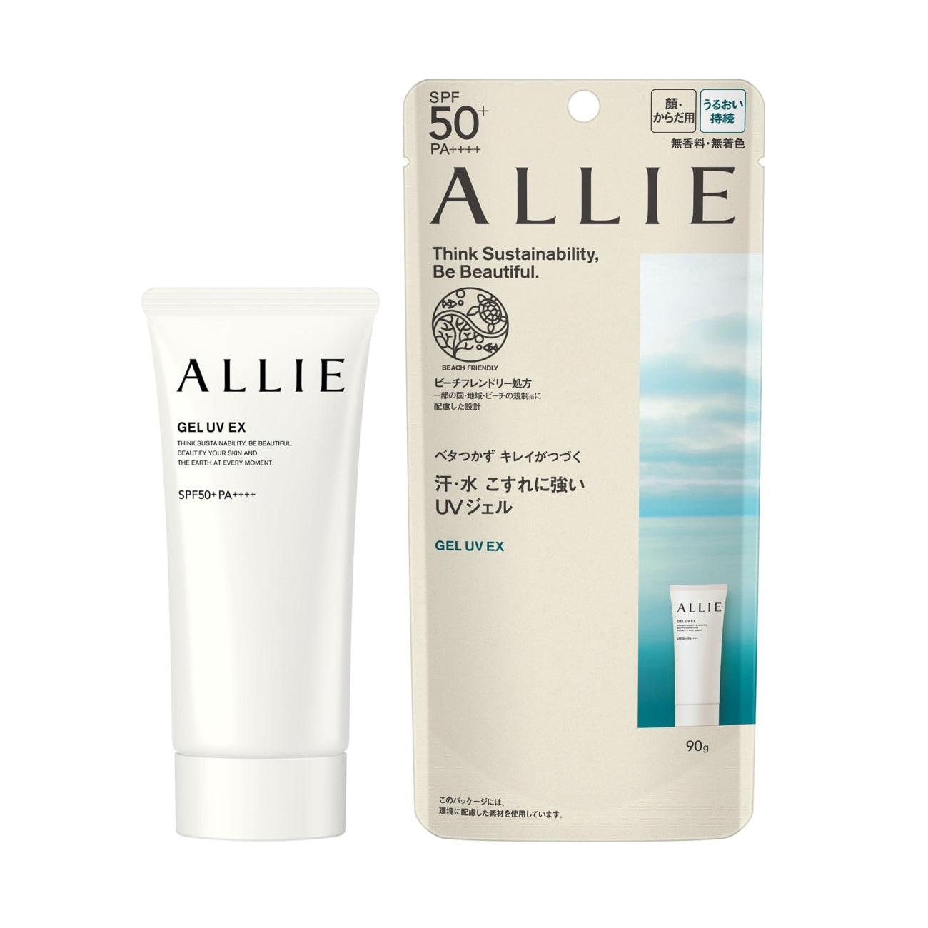 Kanebo Allie Gel Sunscreen UV EX (Coral Reef Safe Sunscreen) SPF50+ PA++++ 90g