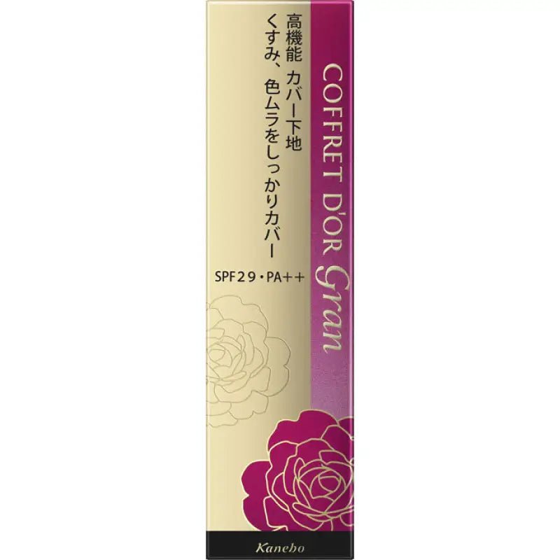 Kanebo Coffret D'Or Gran Cover Fit - Based UV SPF29/ PA ++ 25g - Made In Japan