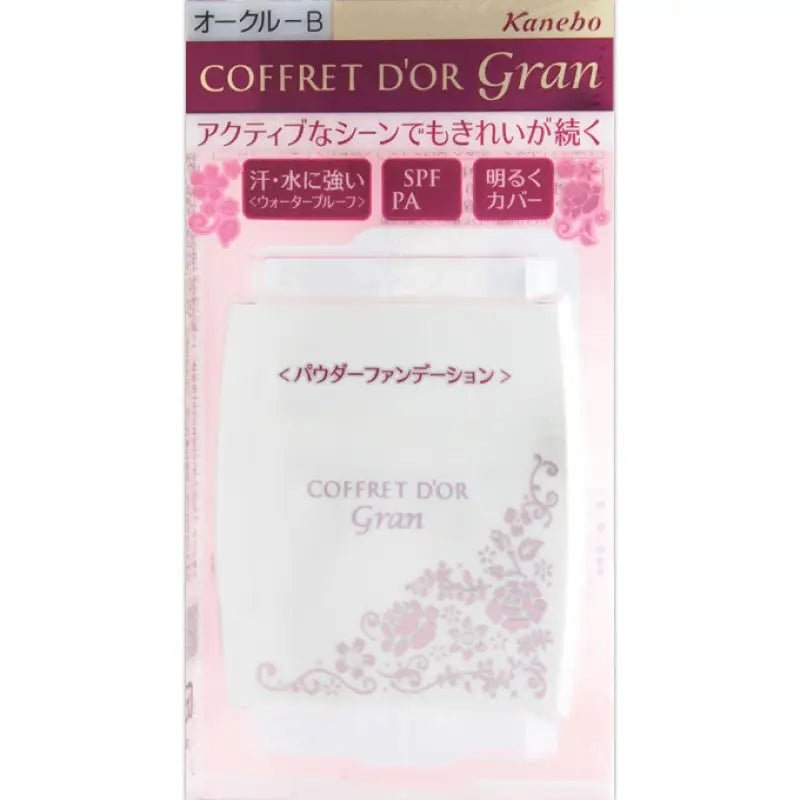 Kanebo Coffret D'or Gran Cover Fit Compact UV Foundation Waterproof Ocher B SPF40/ PA +++ 7.5g