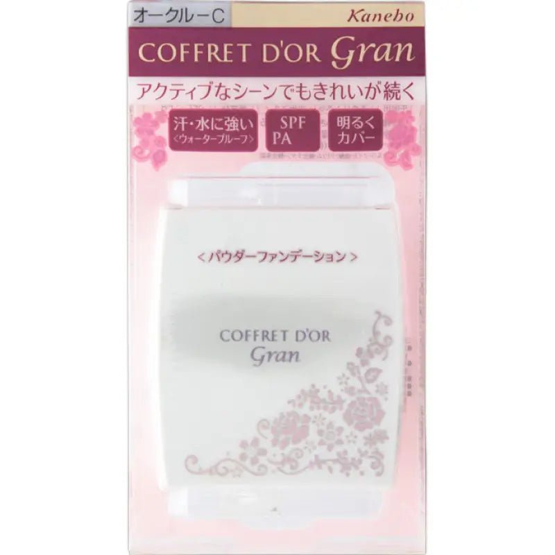 Kanebo Coffret D'or Gran Cover Fit Compact UV Foundation Waterproof Ocher C SPF40/ PA +++ 7.5g