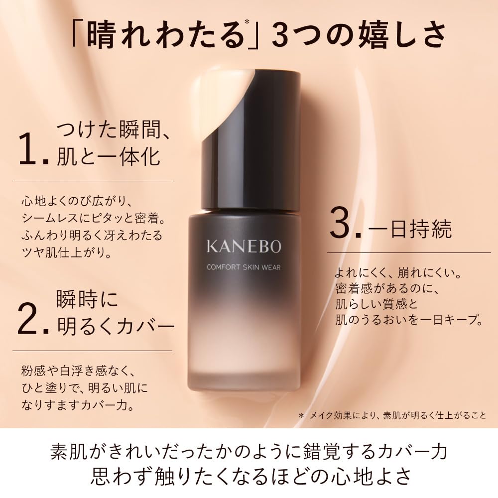 Kanebo Comfort Skin Wear in Beige C - Smooth Foundation from Kanebo